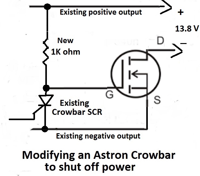 Astron_MOSFET_crowbar mod