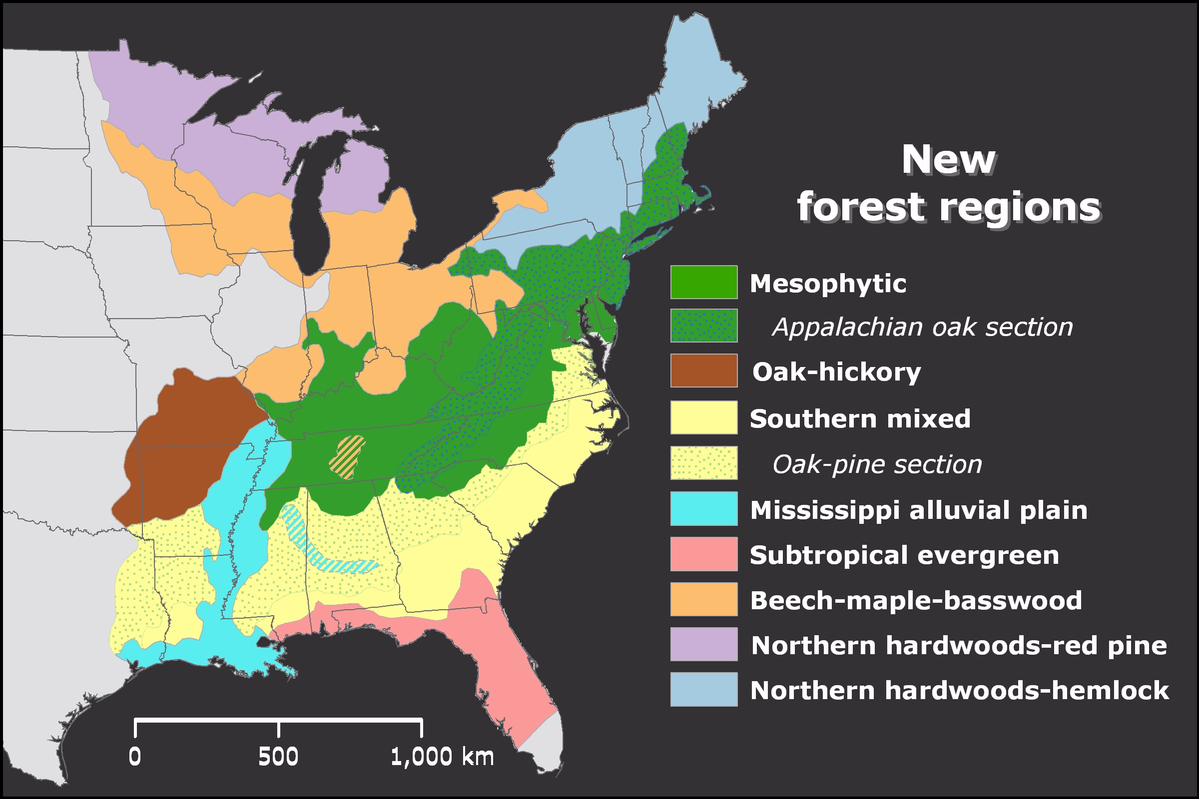 Forest Regions James M Dyer