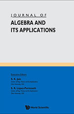 Journal of Algebra and Its Applications