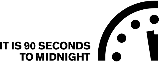 It's now 90 seconds to midnight