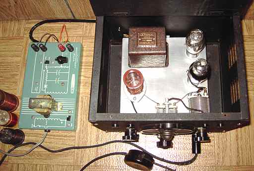 Early 1930s Regenerative receiver (42k)