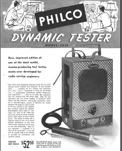 Philco 7030 ad