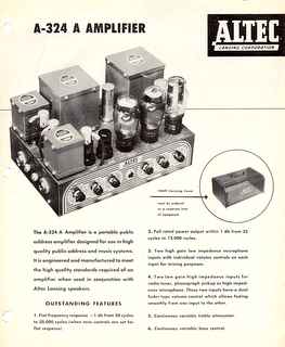 Altec Lansing Vintage Altec Lansing 42291-a Amplifier Circuit Board 