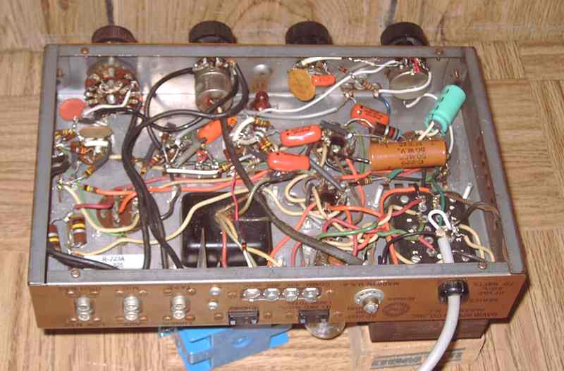 Bogen DB-110 amp under the chassis