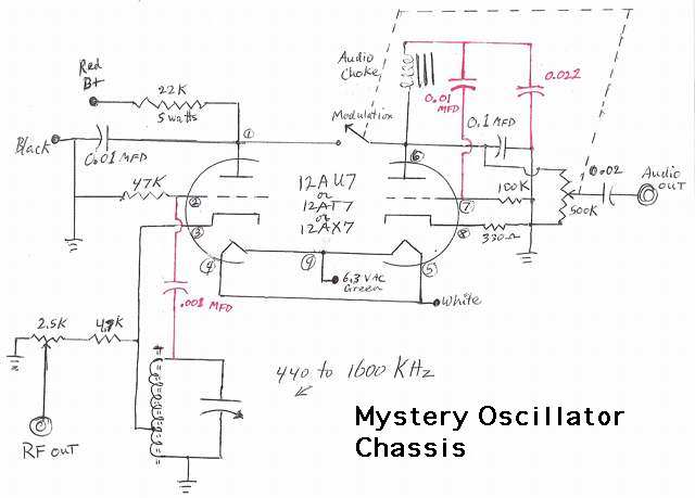 Mystery chassis Schematic