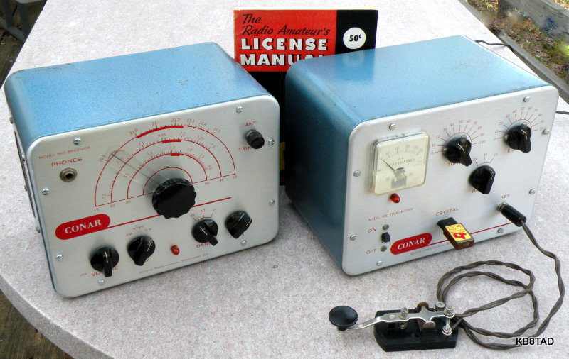Conar transmitter and receiver Twins
