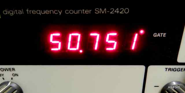 Frequency counter for SX-100