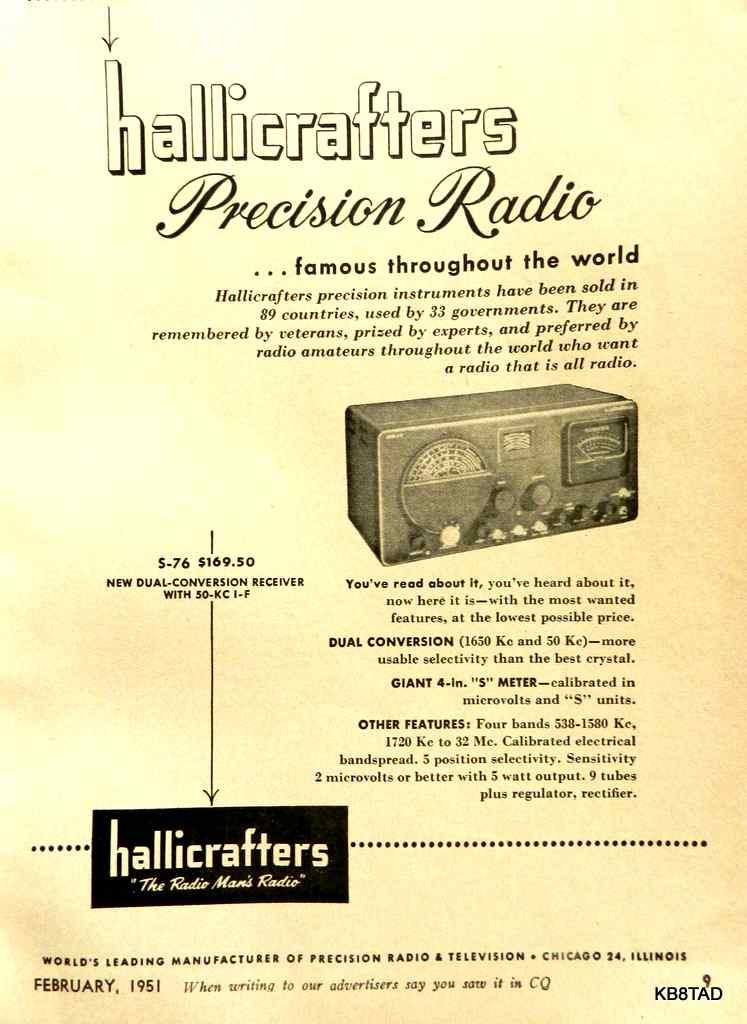 Hallicrafters ad