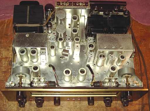 Fisher 600 top chassis view 
