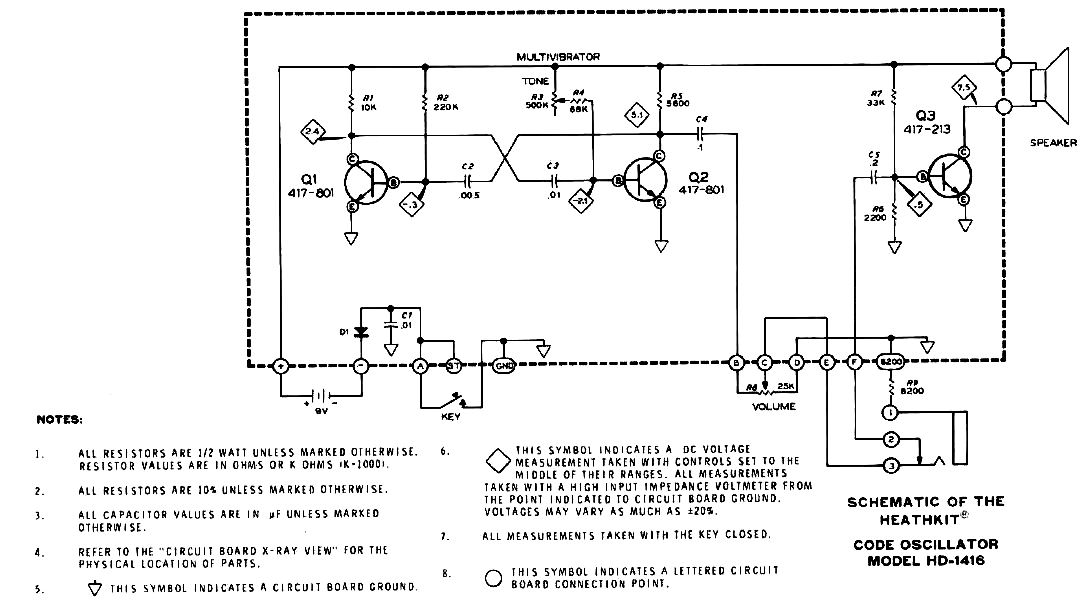  HD-1416 schematic