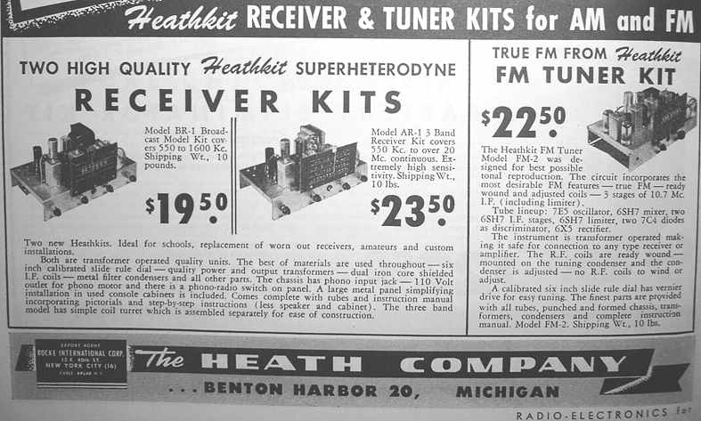 1951 Heathkit ad