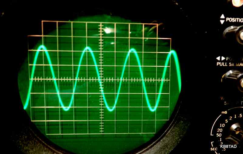 Crystal calibrator on scope