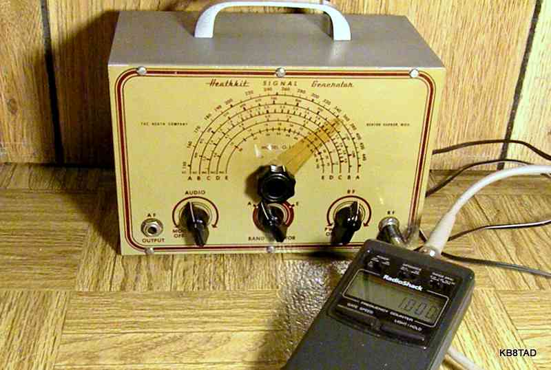 Heathkit Model G-1 Signal generator.