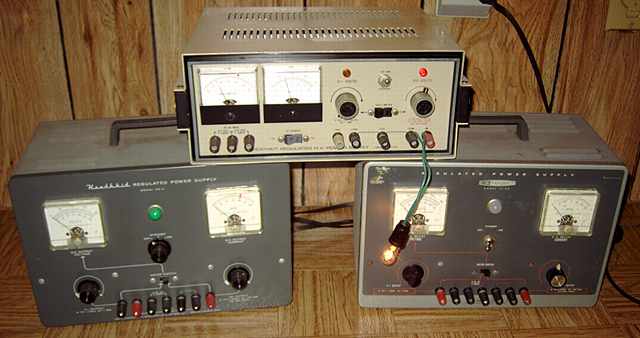 Heathkit Regulated Power Supplies PS-4, IP-32, IP-17