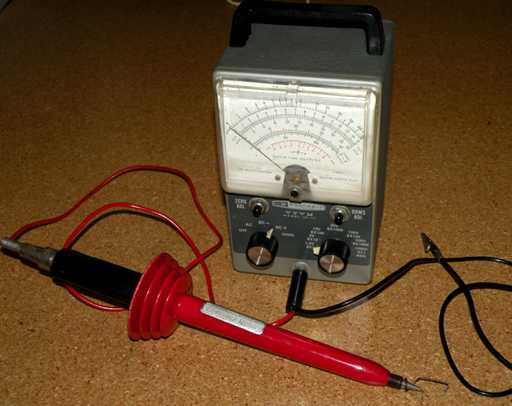 Heathkit high voltage probe