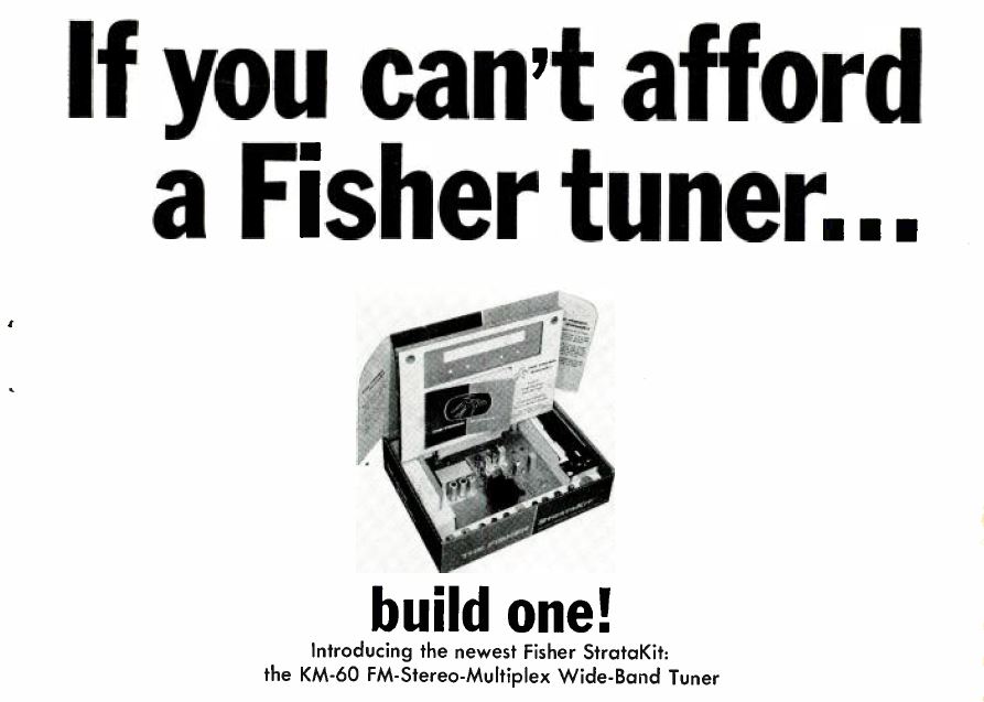 Fisher KM-60 tuner ad