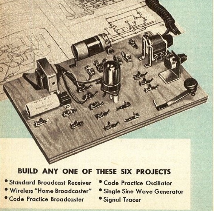 Knight-Kit 6 in 1 Lab kit catalog ad