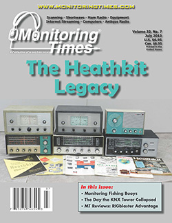 Monitoring Times July 2013 cover