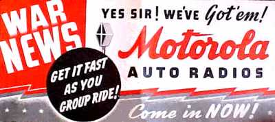 Motorola Car Radio Ad 1942(15k)
