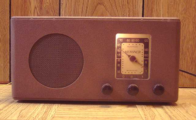 Meissner 9-1085 BC/SW radio