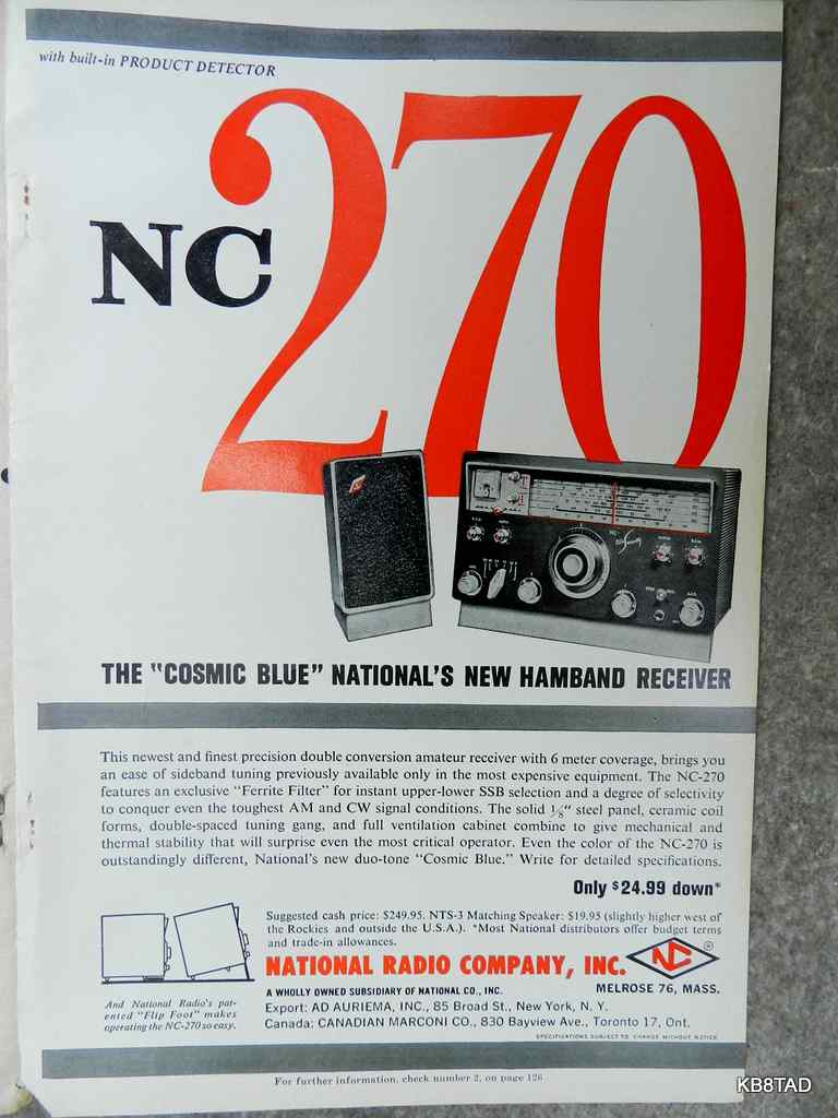 National NC-270 ad