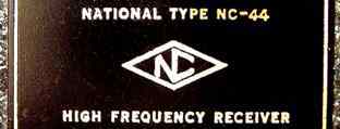National NC-44 Name Plate (23k)
