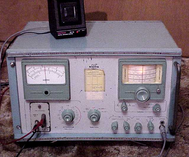Sierra Frequency Selective Voltmeter 126B