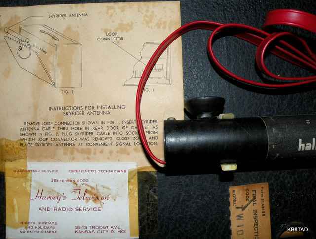 TW-1000 inside showing papers