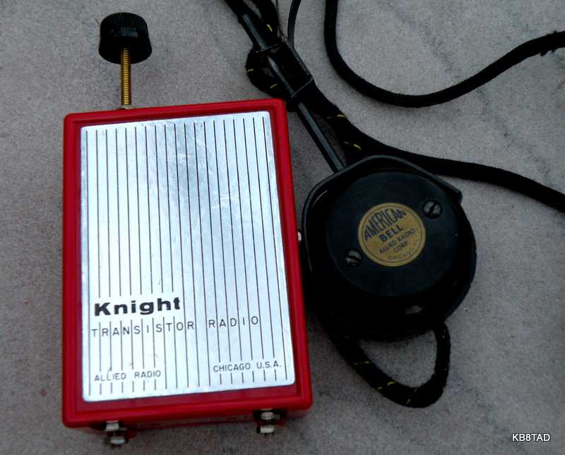 Knight-kit 'Trans-Midge'one-transistor radio
