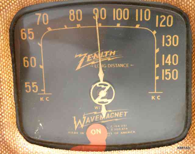 Zenith 6G501M dial